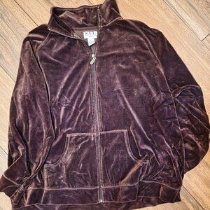 Womens velour jacket